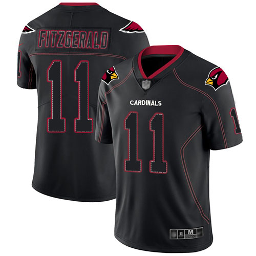 Arizona Cardinals Limited Lights Out Black Men Larry Fitzgerald Jersey NFL Football #11 Rush->arizona cardinals->NFL Jersey